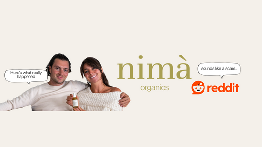 Nima Organics responding to Reddit scam and snake oil accusations with their natural scalp oil story