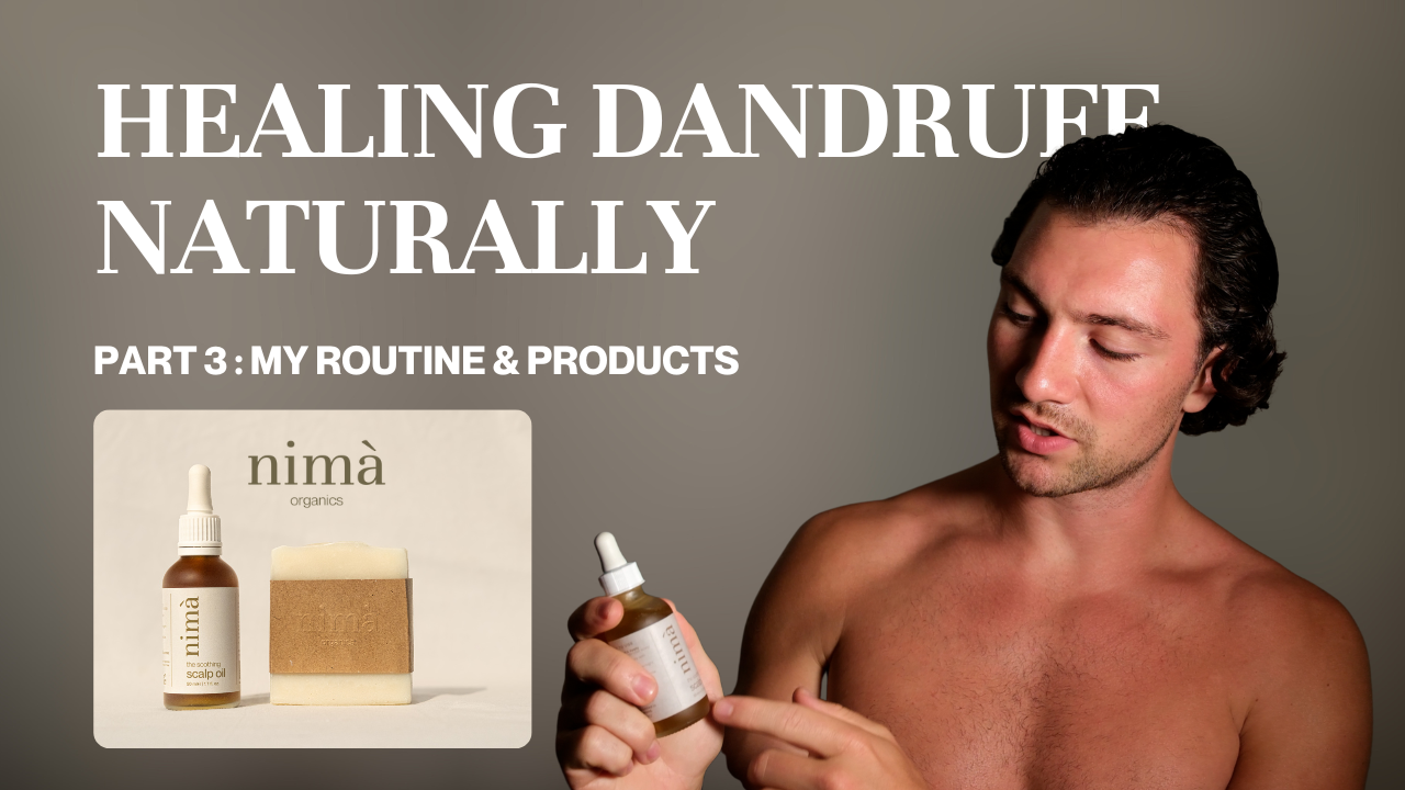 Load video: nima-organics-dandruff-treatment-routine